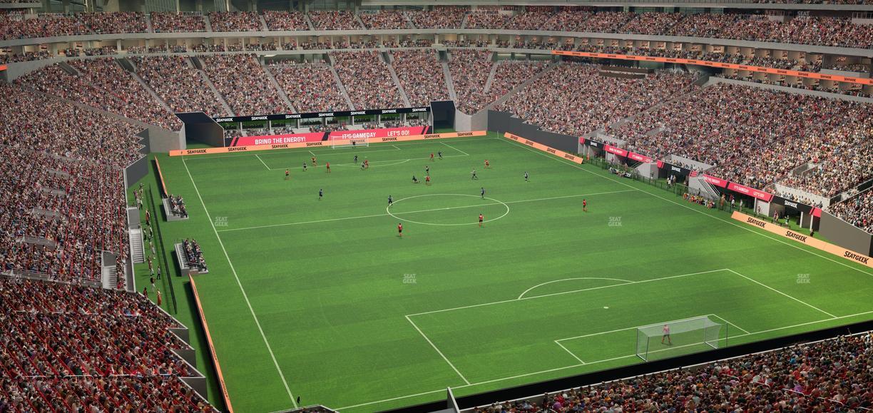 Mercedes-Benz Stadium - Section Premium Suite 201 Seat View