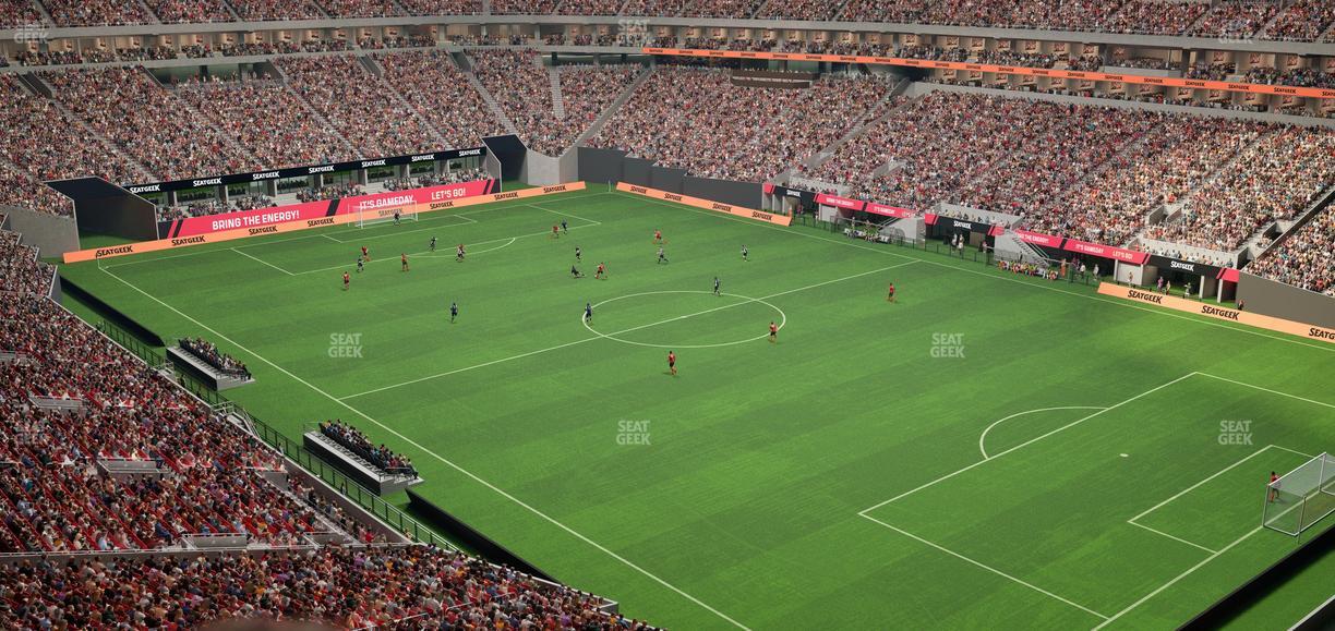 Mercedes-Benz Stadium - Section Premium Suite 203 Seat View