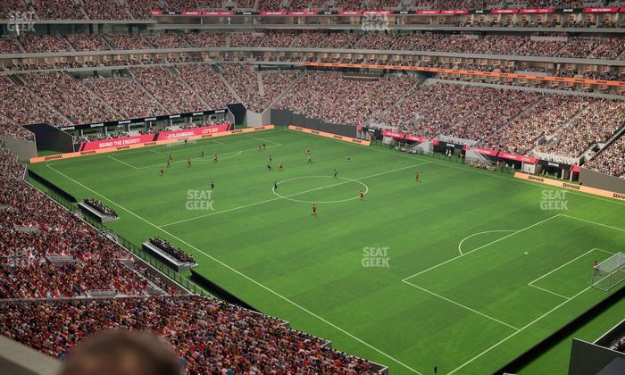 Mercedes-Benz Stadium - Section Premium Suite 203 Seat View