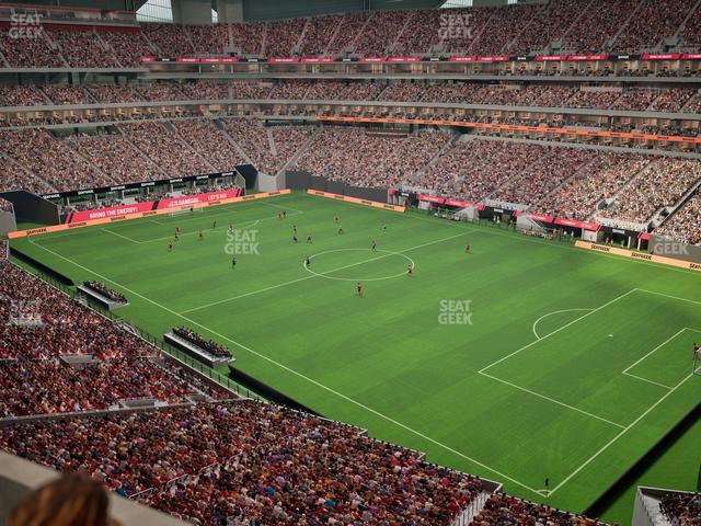 Mercedes-Benz Stadium - Section Premium Suite 205 Seat View