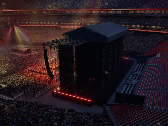 Mercedes-Benz Stadium - Section Premium Suite 205 Seat View