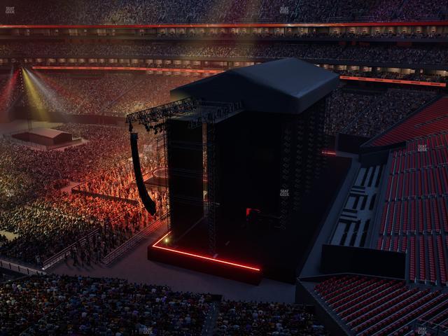 Mercedes-Benz Stadium - Section Premium Suite 206 Seat View