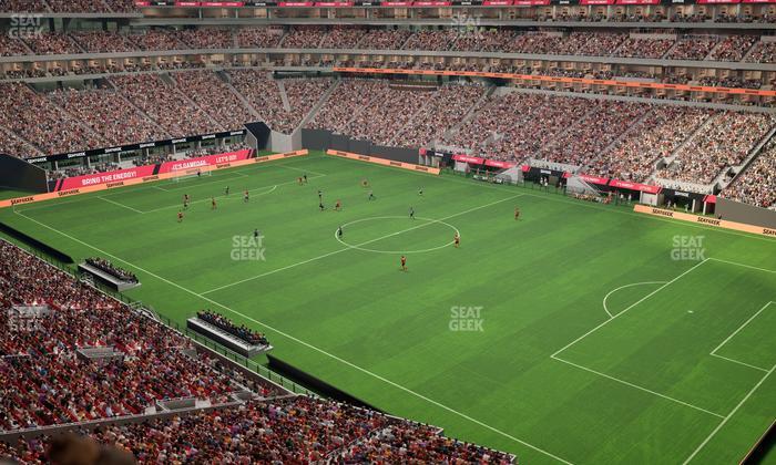 Mercedes-Benz Stadium - Section Premium Suite 206 Seat View