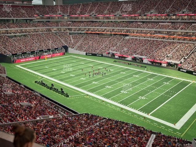 Mercedes-Benz Stadium - Section Premium Suite 206 Seat View
