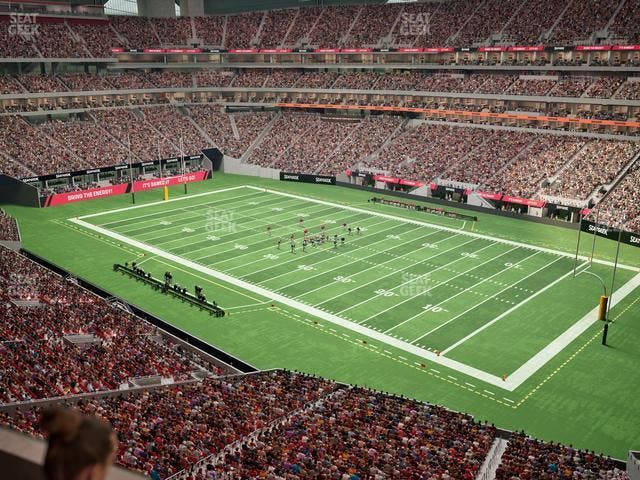 Mercedes-Benz Stadium - Section Premium Suite 206 Seat View