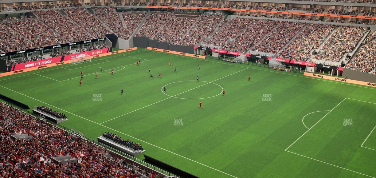 Mercedes-Benz Stadium - Section Premium Suite 208 Seat View