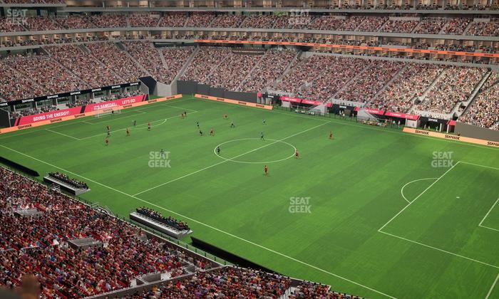 Mercedes-Benz Stadium - Section Premium Suite 208 Seat View