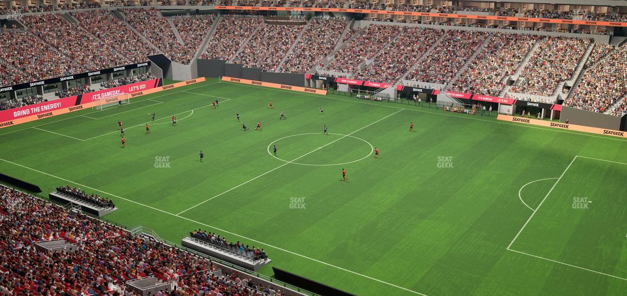 Mercedes-Benz Stadium - Section Premium Suite 210 Seat View