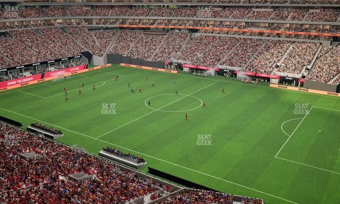 Mercedes-Benz Stadium - Section Premium Suite 210 Seat View