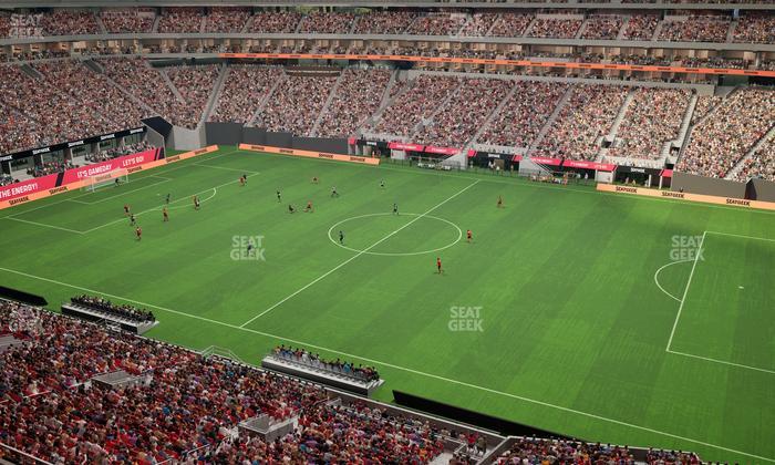 Mercedes-Benz Stadium - Section Premium Suite 213 Seat View