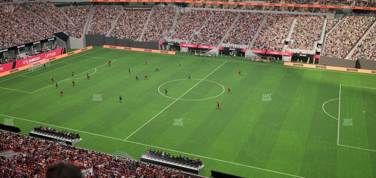 Mercedes-Benz Stadium - Section Premium Suite 215 Seat View