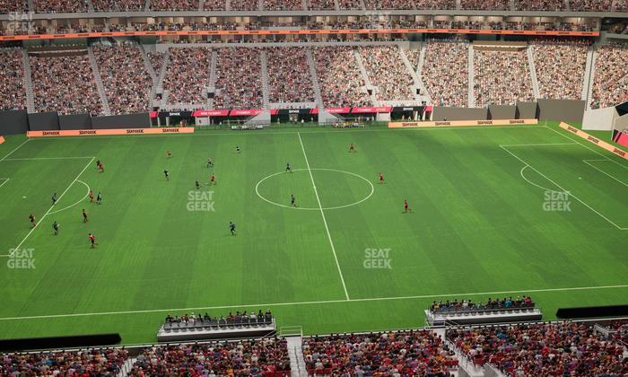 Mercedes-Benz Stadium - Section Premium Suite 225 Seat View