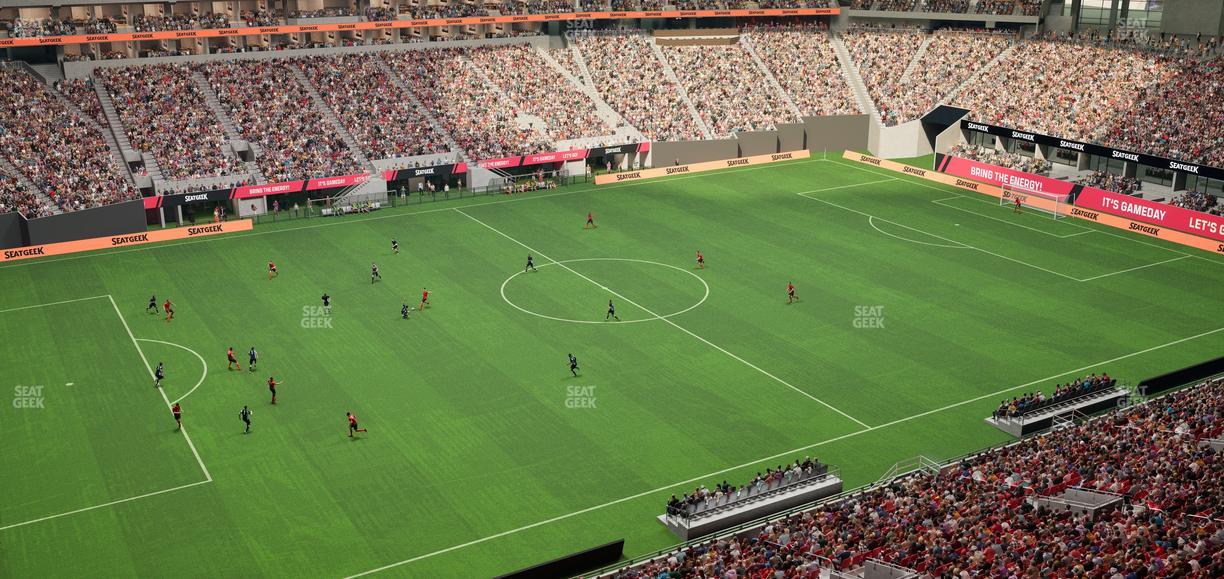 Mercedes-Benz Stadium - Section Premium Suite 233 Seat View