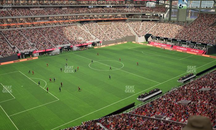 Mercedes-Benz Stadium - Section Premium Suite 237 Seat View