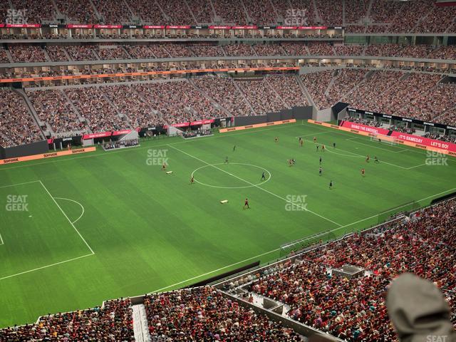 Mercedes-Benz Stadium - Section Premium Suite 296 Seat View