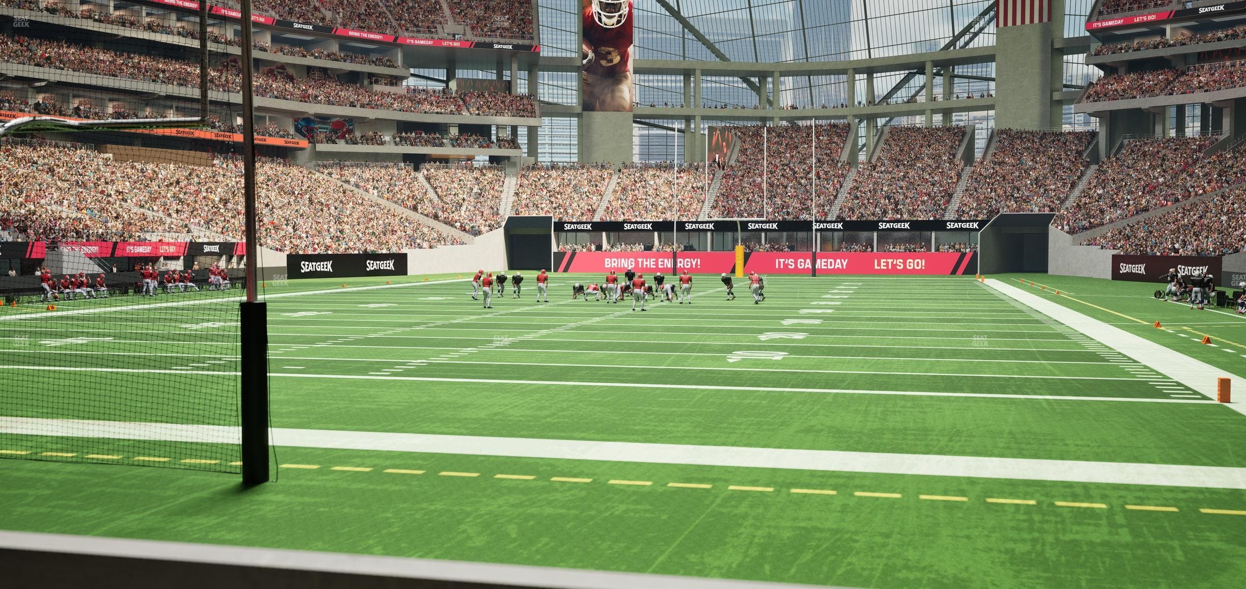 Mercedes-Benz Stadium - Section West Field Suite 10 Seat View