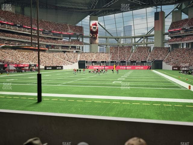 Mercedes-Benz Stadium - Section West Field Suite 10 Seat View