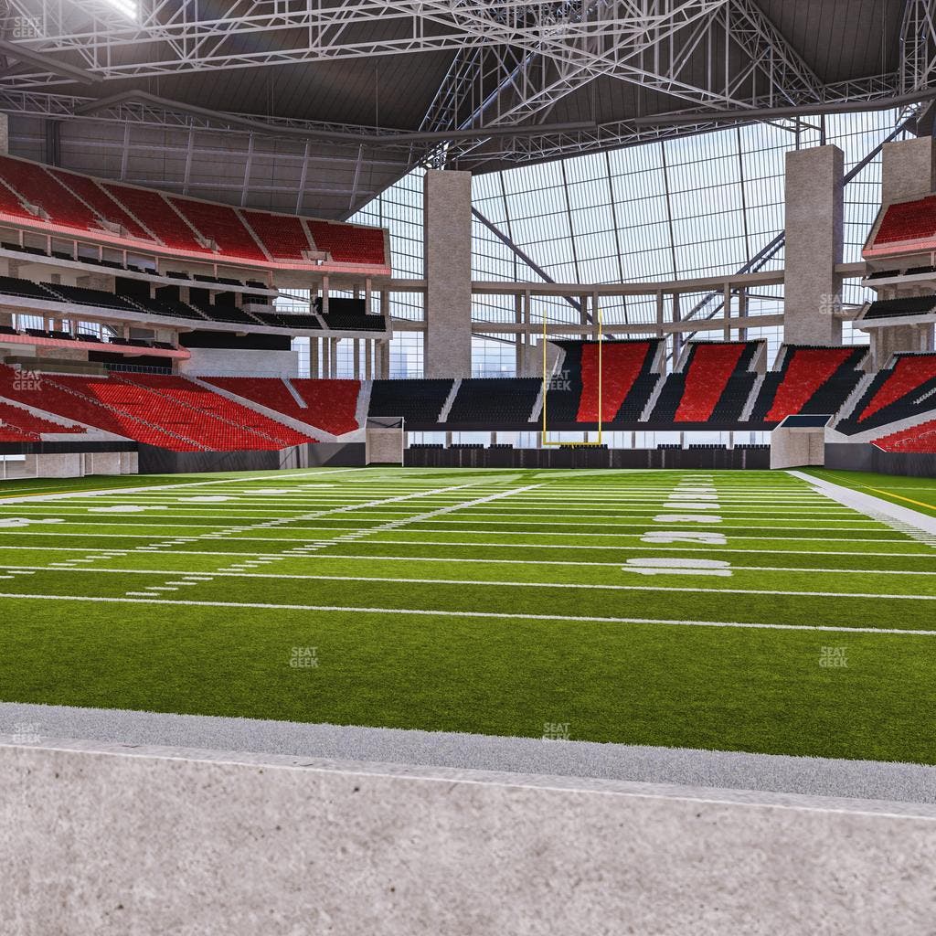 Mercedes-Benz Stadium - Section West Field Suite 10 Seat View