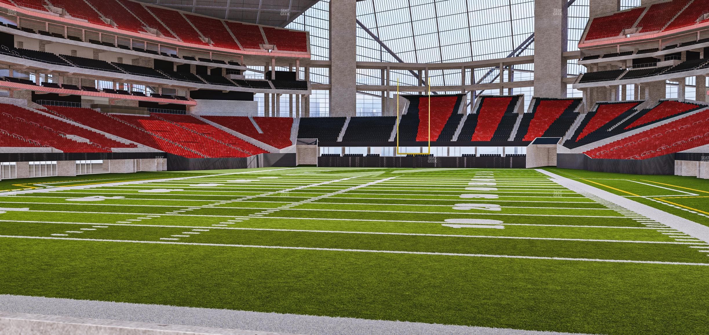 Mercedes-Benz Stadium - Section West Field Suite 10 Seat View