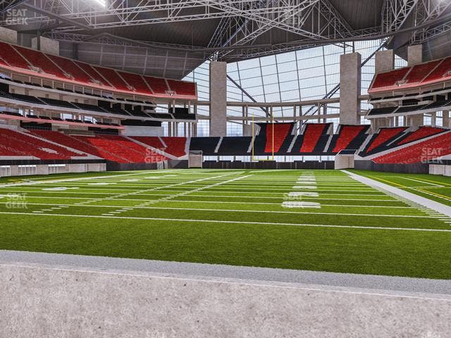 Mercedes-Benz Stadium - Section West Field Suite 10 Seat View