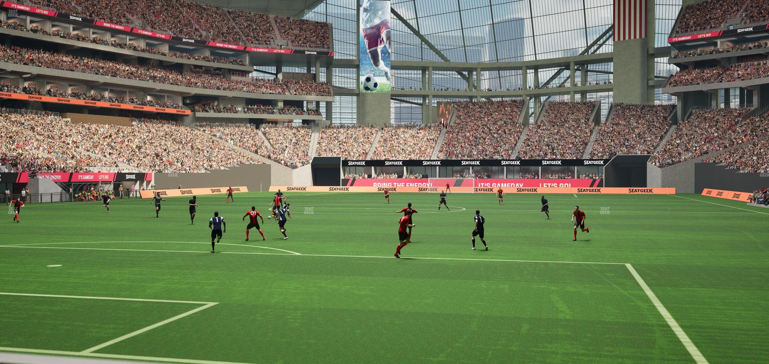 Mercedes-Benz Stadium - Section West Field Suite 10 Seat View