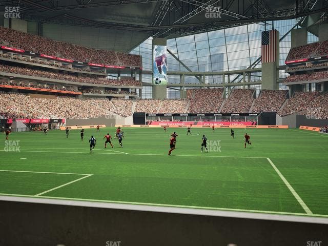 Mercedes-Benz Stadium - Section West Field Suite 10 Seat View