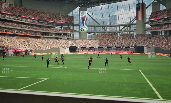 Mercedes-Benz Stadium - Section West Field Suite 10 Seat View