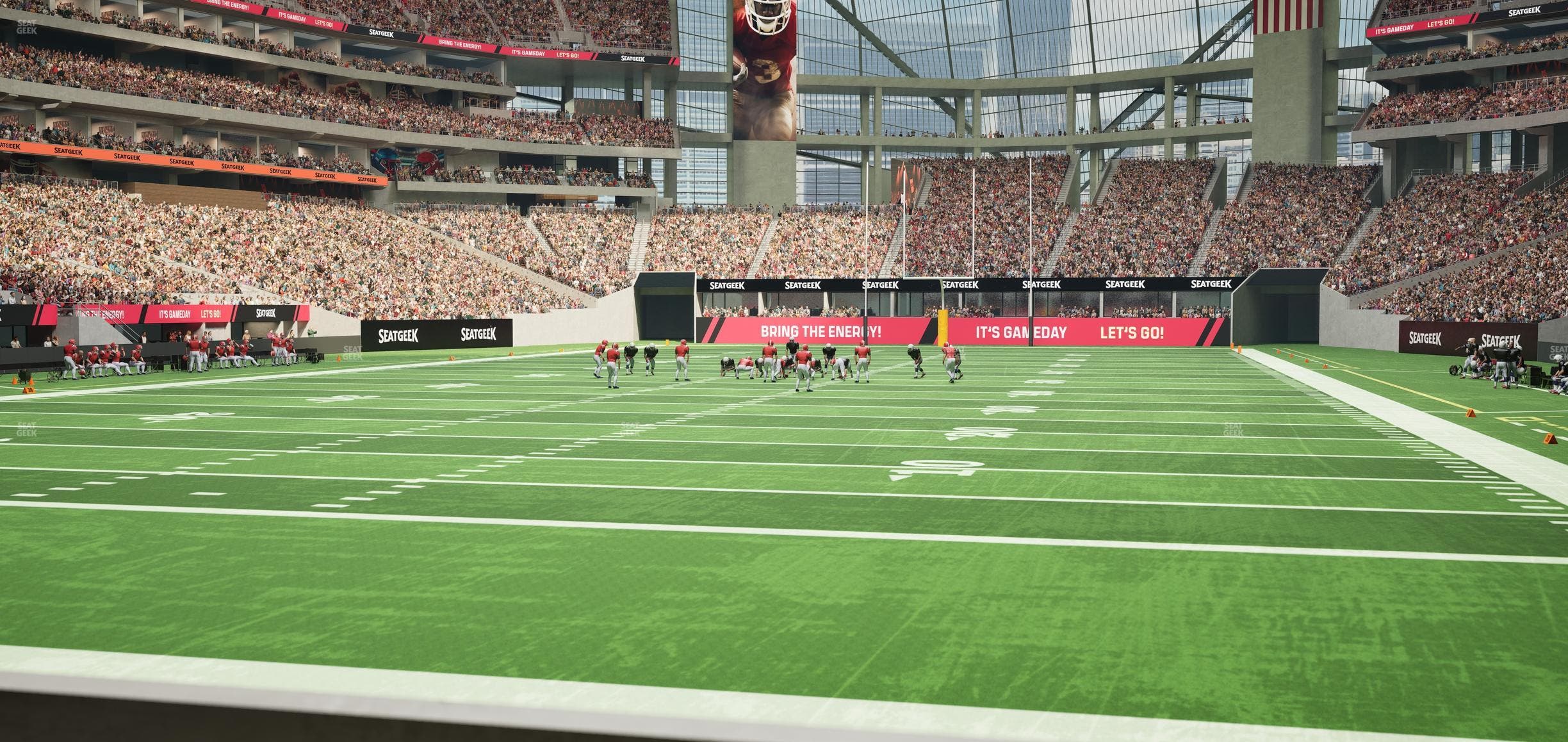 Mercedes-Benz Stadium - Section West Field Suite 10 Seat View