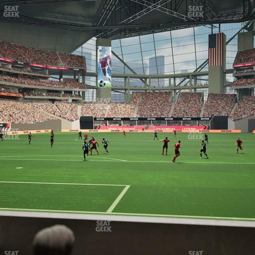 Mercedes-Benz Stadium - Section West Field Suite 11 Seat View