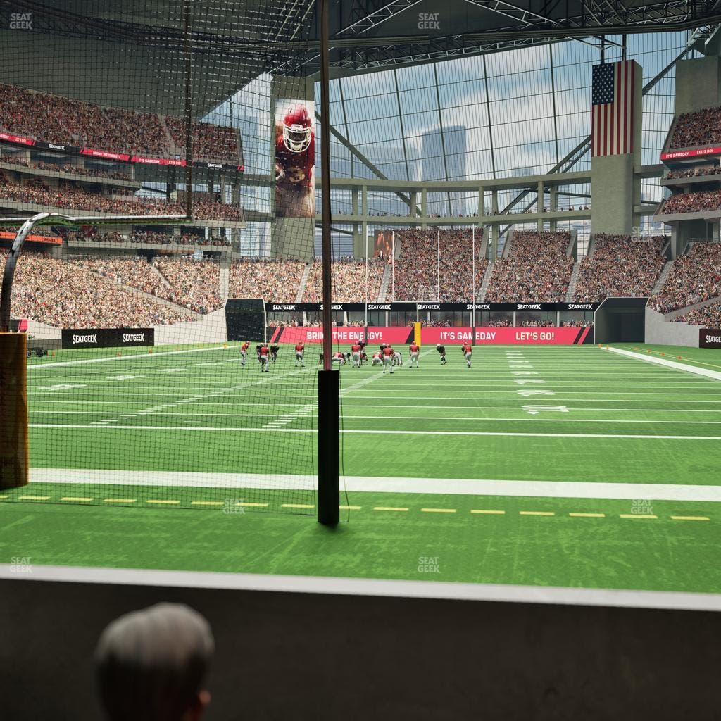 Mercedes-Benz Stadium - Section West Field Suite 11 Seat View