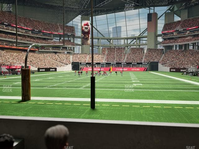 Mercedes-Benz Stadium - Section West Field Suite 11 Seat View