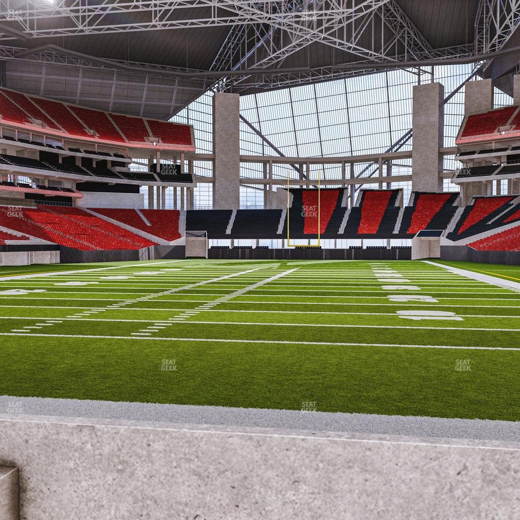 Mercedes-Benz Stadium - Section West Field Suite 11 Seat View