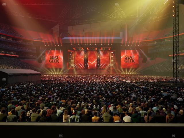 Mercedes-Benz Stadium - Section West Field Suite 12 Seat View