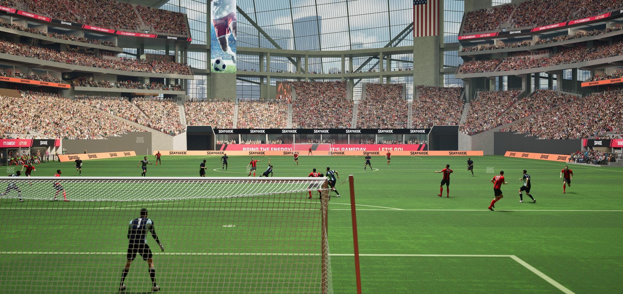 Mercedes-Benz Stadium - Section West Field Suite 12 Seat View