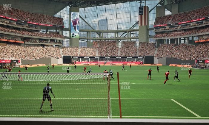 Mercedes-Benz Stadium - Section West Field Suite 12 Seat View