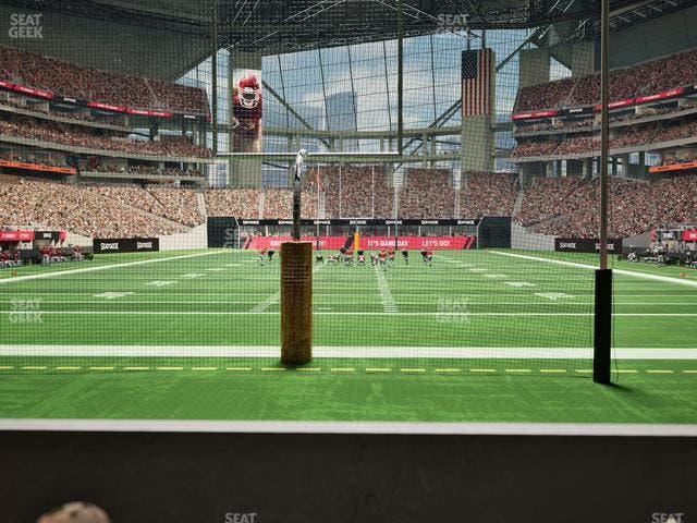 Mercedes-Benz Stadium - Section West Field Suite 12 Seat View