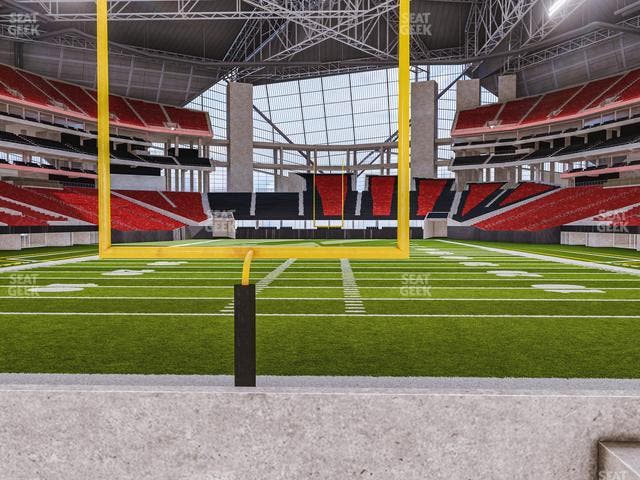 Mercedes-Benz Stadium - Section West Field Suite 12 Seat View