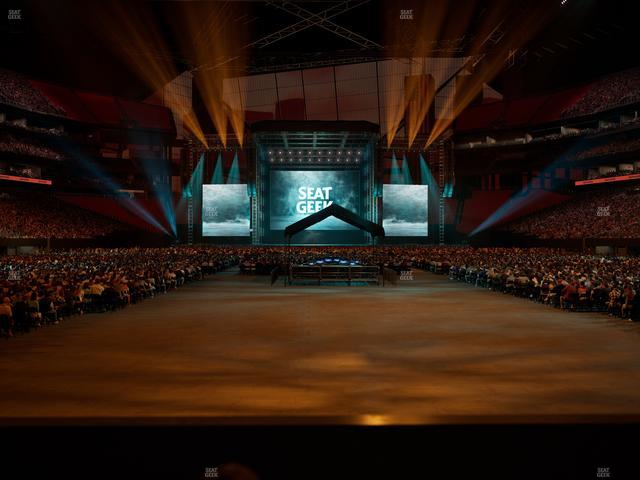 Mercedes-Benz Stadium - Section West Field Suite 13 Seat View