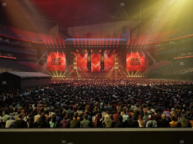 Mercedes-Benz Stadium - Section West Field Suite 13 Seat View