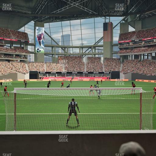 Mercedes-Benz Stadium - Section West Field Suite 13 Seat View