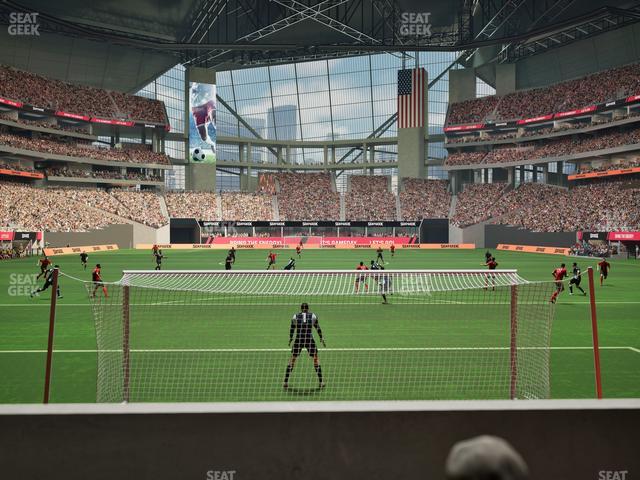 Mercedes-Benz Stadium - Section West Field Suite 13 Seat View