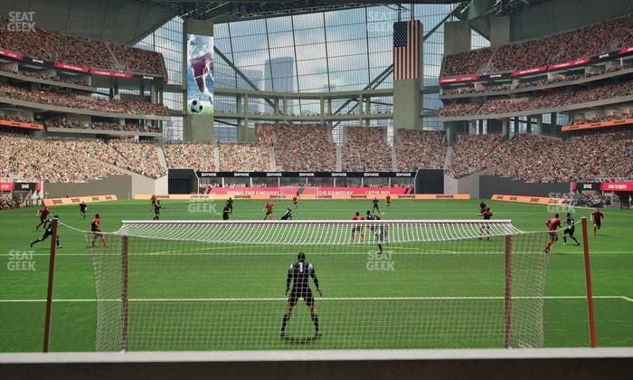 Mercedes-Benz Stadium - Section West Field Suite 13 Seat View