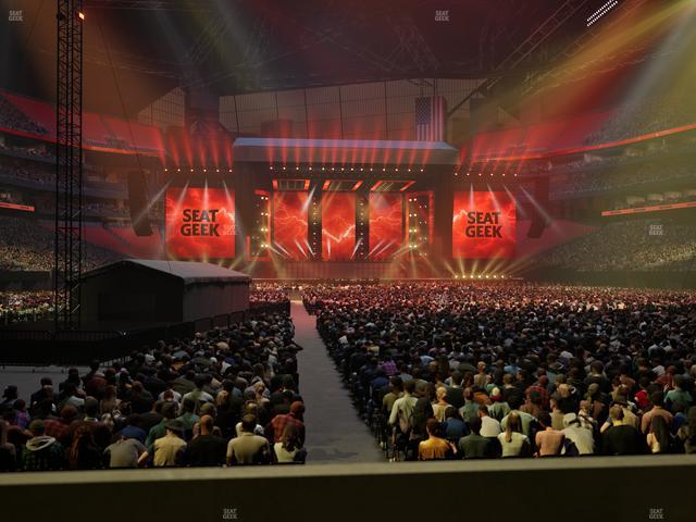 Mercedes-Benz Stadium - Section West Field Suite 14 Seat View