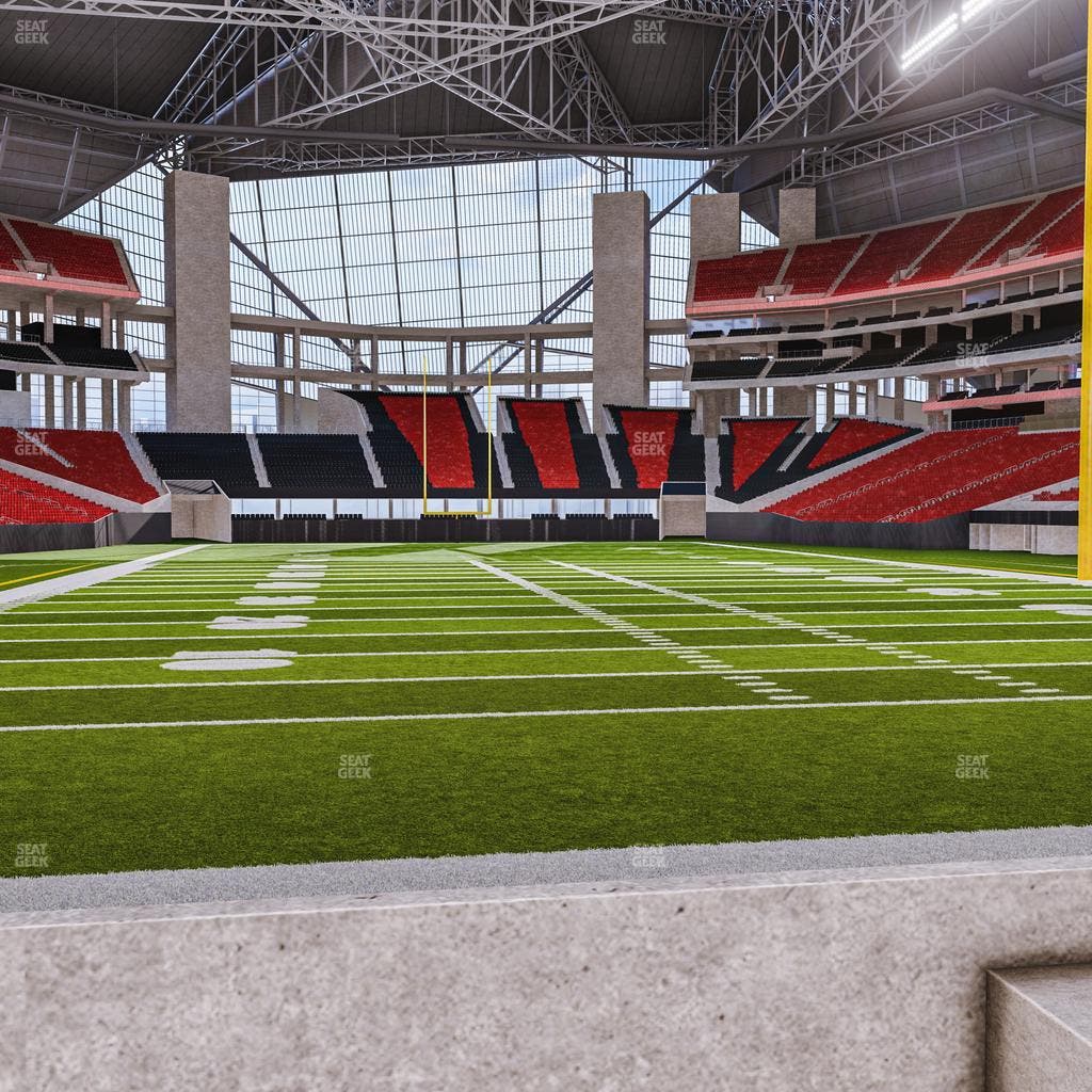 Mercedes-Benz Stadium - Section West Field Suite 14 Seat View