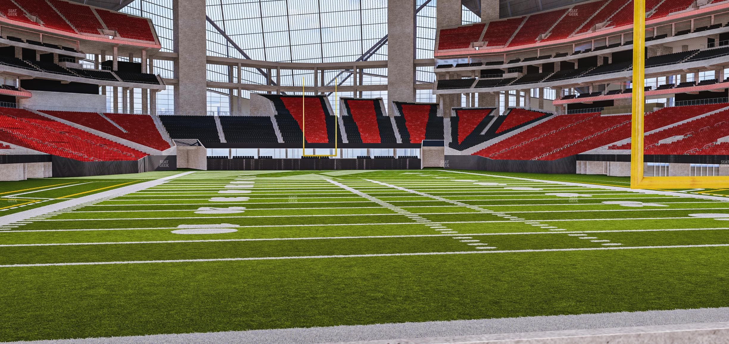 Mercedes-Benz Stadium - Section West Field Suite 14 Seat View
