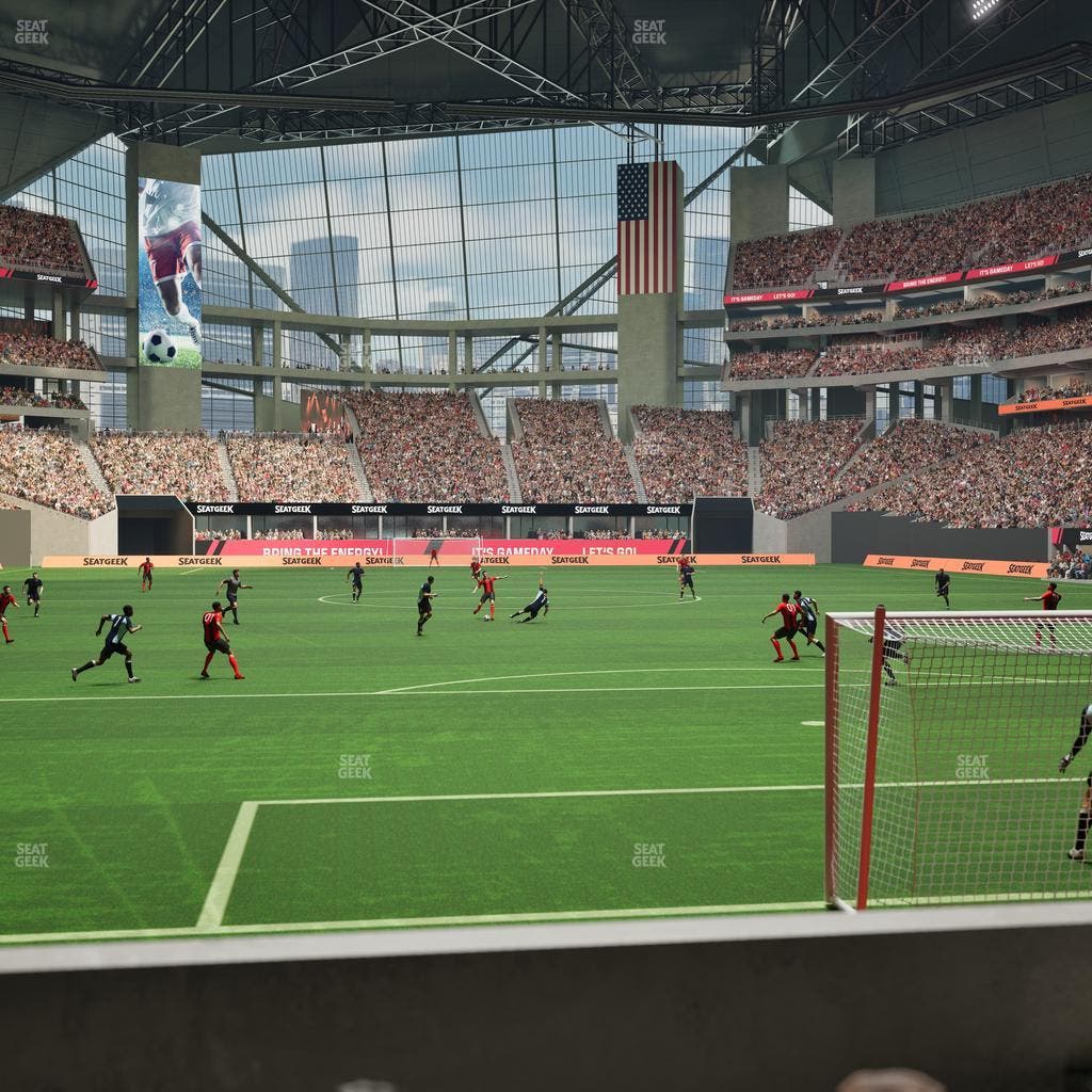 Mercedes-Benz Stadium - Section West Field Suite 14 Seat View