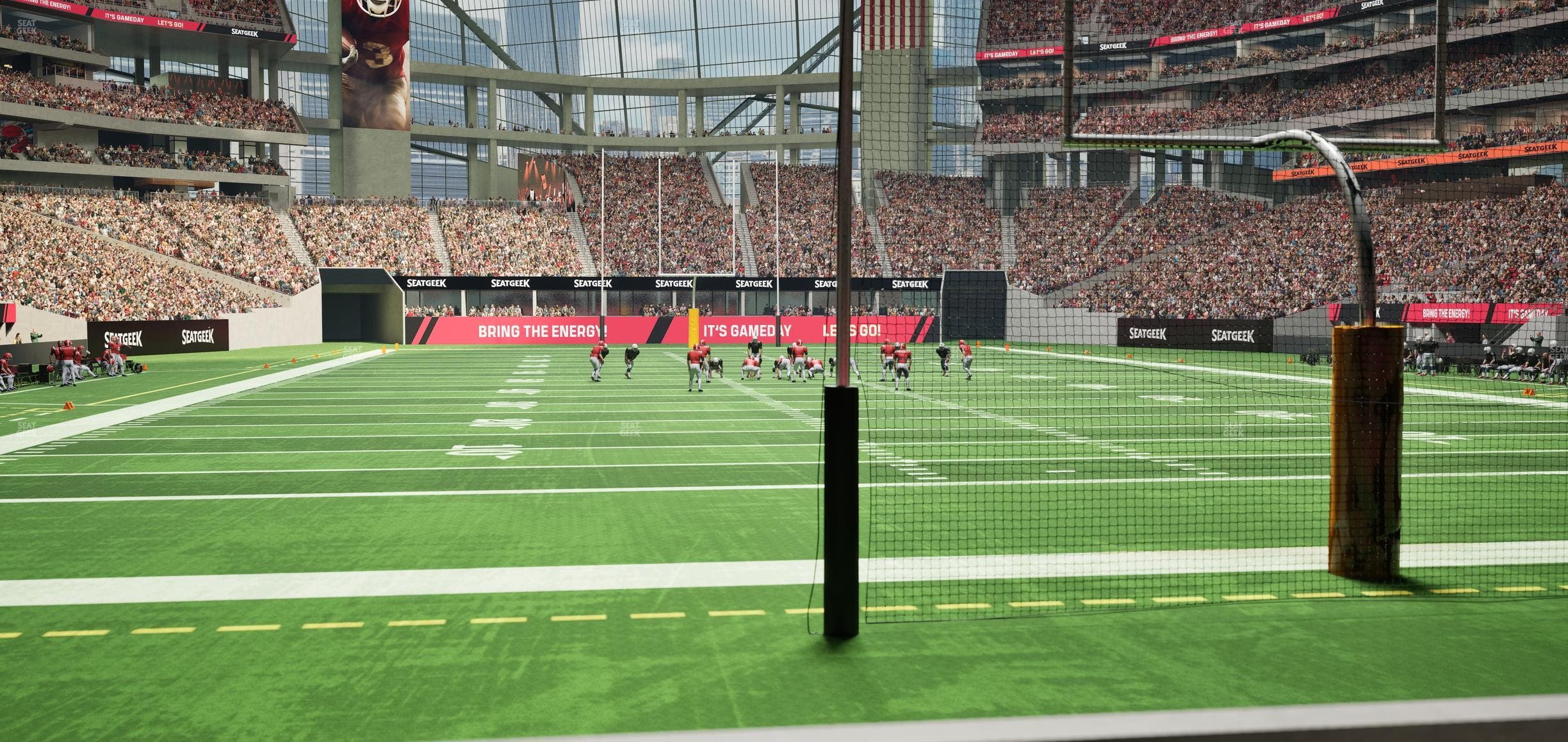 Mercedes-Benz Stadium - Section West Field Suite 14 Seat View