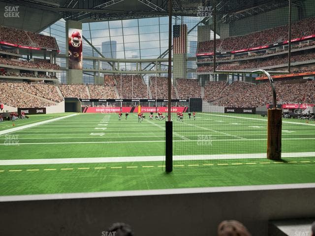 Mercedes-Benz Stadium - Section West Field Suite 14 Seat View