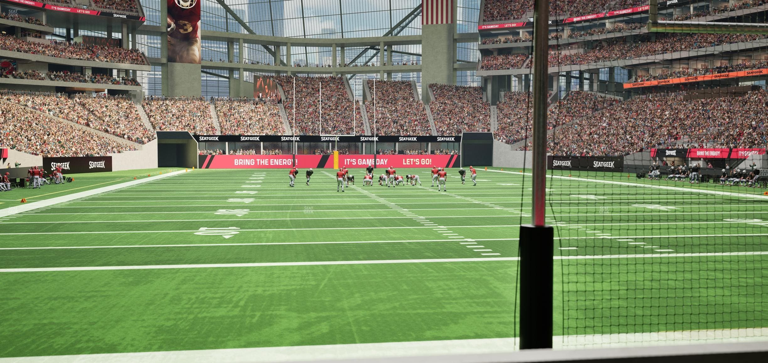 Mercedes-Benz Stadium - Section West Field Suite 14 Seat View