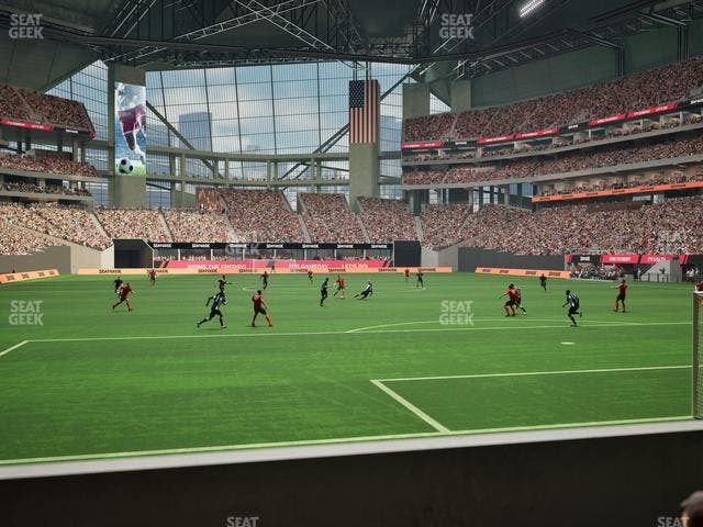 Mercedes-Benz Stadium - Section West Field Suite 15 Seat View
